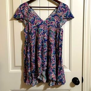 Women’s Matilda Jane Flowy Paisley Peplum Top